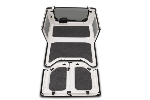 BedRug Jeep Headliners HLJL184DRK Headliner, Polypropylene, Charcoal, JL, 4-Door, Jeep, Kit
