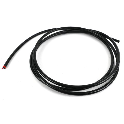 Aeromotive PTFE SS Braided Fuel Hose - Black Jacketed - AN-06 x 8ft