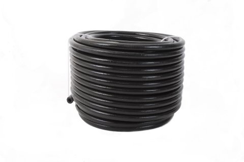 Aeromotive PTFE SS Braided Fuel Hose - Black Jacketed - AN-06 x 16ft