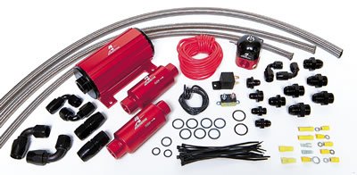 Aeromotive A1000 Carbureted Fuel System Complete (Inc 11101 Pump/13204 Reg/Filters/Hose/Etc.)