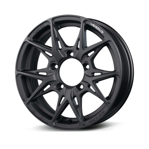 Versus VV21SX 16X6.0 +05 5x139.7 Matte Super Dark Gunmetal