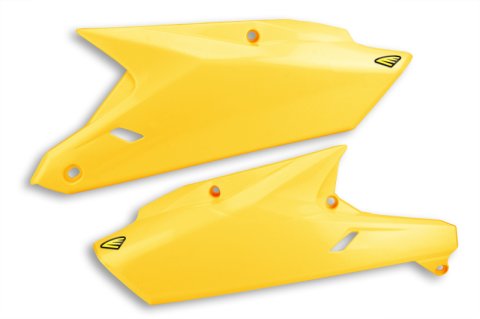 Cycra 14-18 Yamaha YZ250F/YZ450F/WR/FX Side Number Panels - Lightning Gold