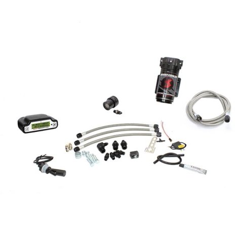 Snow Performance Stg 3 Boost Cooler EFI 2D MAP Prog Water Injection Kit (SS Brded Line/4AN) w/o Tank