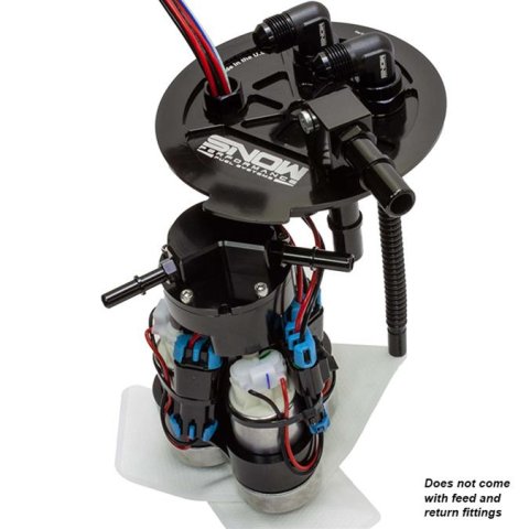 Snow 6th Gen Camaro Standard Version Fuel Hat - Dual Pump