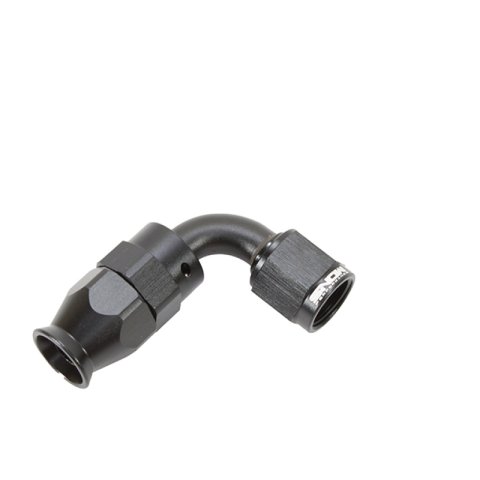 Snow Performance 12 AN 90 Degree PTFE Hose End (Black)
