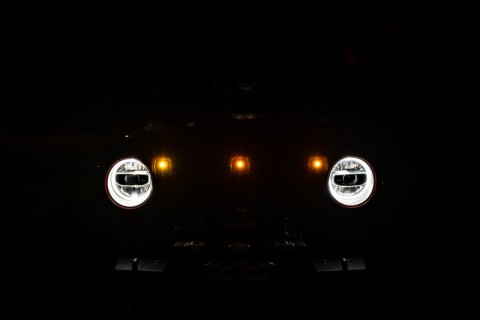 DV8 Offroad 2018+ Jeep JL Grill Amber Marker Lights