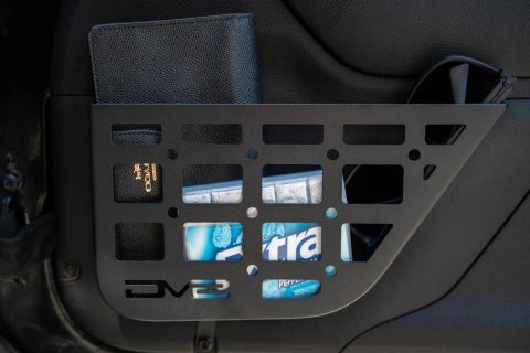 DV8 Offroad 11-18 Jeep Wrangler JK Front Door Pocket Molle Panels