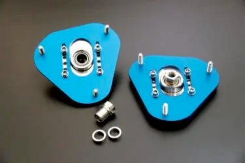 Cusco 2015+ Mazda Demio / Mazda2 Front Upper Pillowball Mount Set Camber Adj Nut/Collar