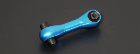 Cusco 17-23 Suzuki Swift Sport ZC33S (6MT Only) Engine Pitching Stopper W/HD Rubber-Alum Billet Blue