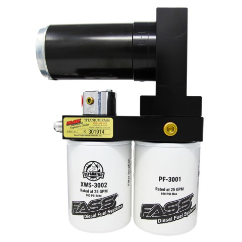 FASS 99-07 Ford F250/F350 Powerstroke 240gph/55psi Titanium Series Fuel Air Separator TS F14 240G