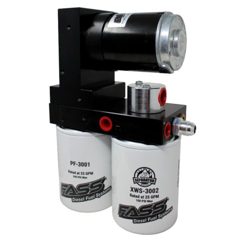 FASS 11-14 GM 2500/3500 Duramax 165gph Titanium Series Fuel Air Separation System TS C11 165G