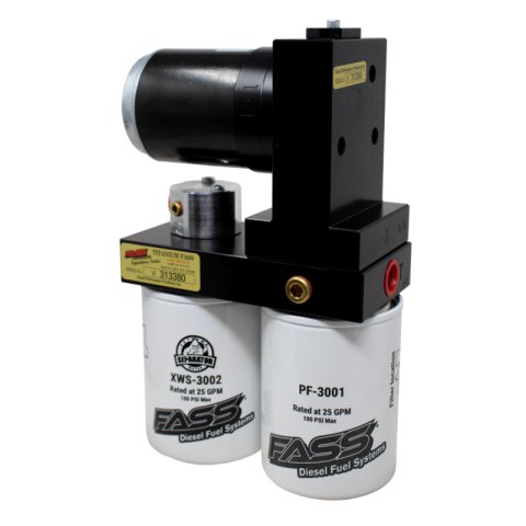FASS Universal 100gph/16-18psi Titanium Signature Series Fuel Air Separation System TS 100G
