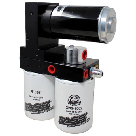 FASS 17-19 Ford 6.7L Powerstroke 140gph/55psi Titanium Series Fuel Air Separator TS F18 140G