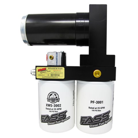 FASS 00-05 Ford Excursion Powerstroke 240gph/65psi Titanium Fuel Air Separation System TS F15 240G