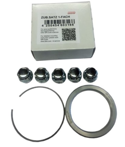 BBS PFS KIT - Toyota - Lexus 60mm - Includes 82mm Clip / Lug Nuts