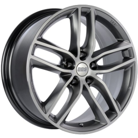 BBS SX 19x8.5 5x114.3 ET45 Gloss Platinum Diamond Cut Face Wheel -82mm PFS/Clip Required