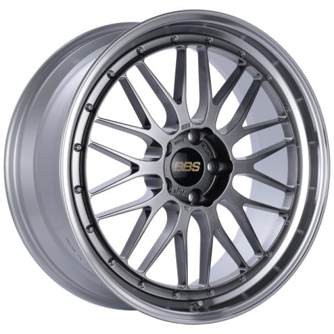 BBS LM 21x9 5x120 ET32 Diamond Black Center Diamond Cut Lip Wheel -82mm PFS/Clip Required