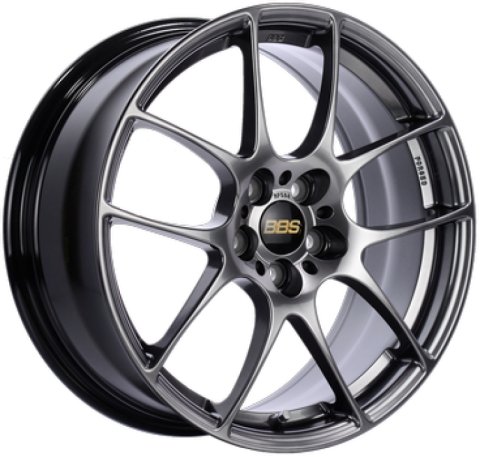 BBS RF 18x9 5x120 ET47 Diamond Black Wheel -82mm PFS/Clip Required