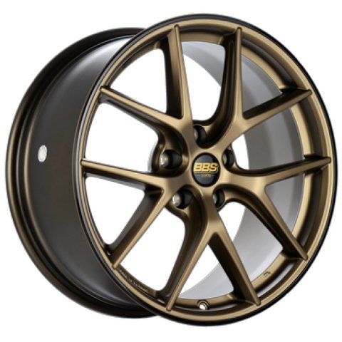 BBS CI-R 20x8.5 5x120 ET32 Bronze Polished Rim Protector Wheel -82mm PFS/Clip Required