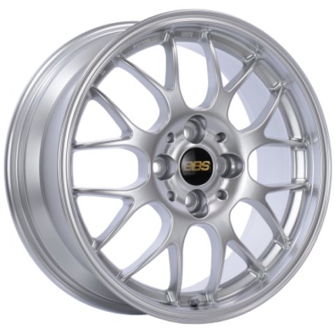 BBS RG-R 18x9 5x120 ET45 / 72.5 CB Diamond Silver Wheel