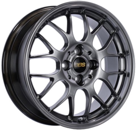 BBS RG-R 18x9.5 5x120 ET33 Diamond Black Wheel - 82mm PFS Required