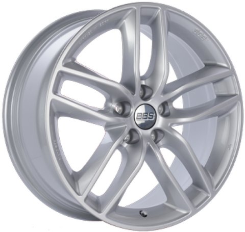 BBS SX 18x8 5x120 ET30 Sport Silver Wheel -72.5mm