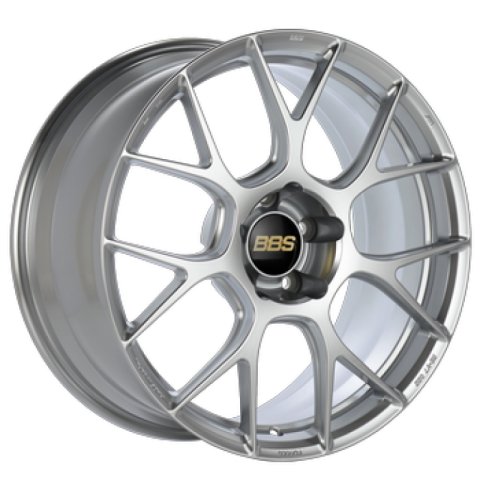 BBS RE-V7 18x8.5 5x112 ET25 Diamond Silver Wheel -82mm PFS/Clip Required