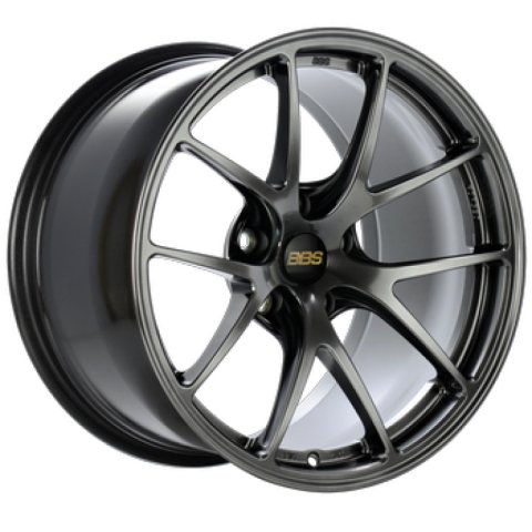 BBS RI-A 18x9 5x114.3 ET50 82mm PFS Required Diamond Black Wheel