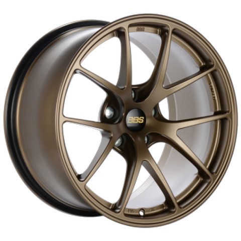 BBS RI-A 18x9.5 5x120 ET40 Matte Bronze Wheel -82mm PFS/Clip Required