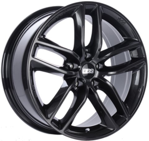 BBS SX 20x9 5x112 ET30 Crystal Black Wheel -82mm PFS/Clip Required