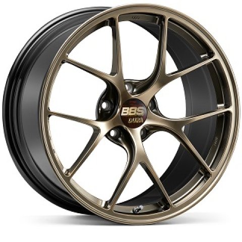 BBS RI-D 21x10.5 5x112 ET10 Diamond Gold Wheel -82mm PFS/Clip Required