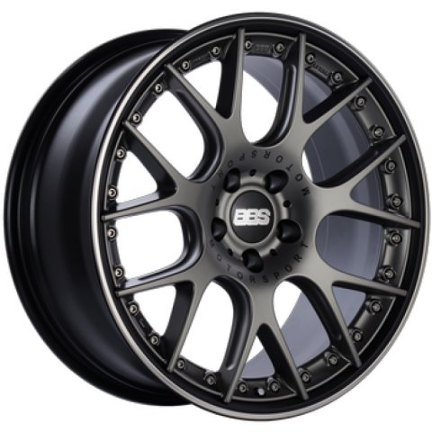 BBS CH-RII 21x9 5x112 ET24 CB 66.5 Porsche Macan Platinum Center Wheel