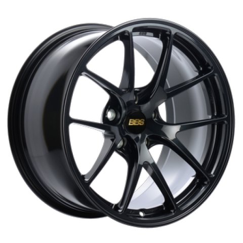 BBS RI-A 18x11 5x120 ET37 PFS Metallic Black Subtle Blue Flake Wheel -82mm PFS/Clip Req