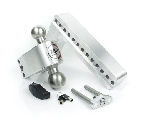 Weigh Safe 180 Hitch 10in Drop Hitch & 2.5in Shank (10K/18.5K GTWR) - Aluminum