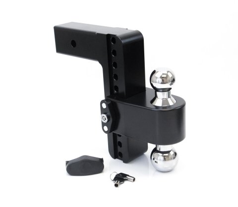 Weigh Safe 180 Hitch 8in Drop Hitch & 2.5in Shank (10K/18.5K GTWR) w/WS05 - Black Cerakote