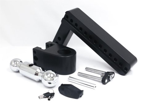Weigh Safe 180 Hitch 10in Drop Hitch & 2in Shank (10K/12.5K GTWR) w/WS05 - Black Cerakote