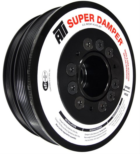 ATI Pulley - A/C - 4 Grv - Chevy LS3