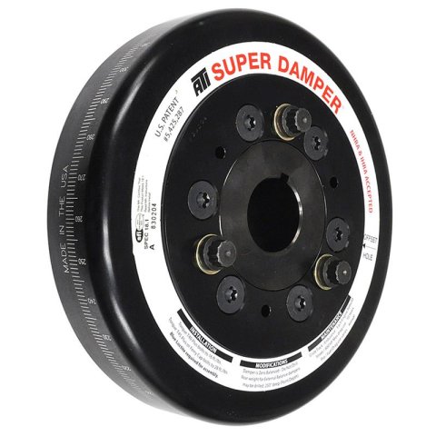 ATI Damper - 7.074in - Alum - Chevy SB / 90 Deg V6 - Pont 4 Cyl - 3 Ring