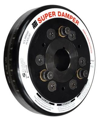 ATI Damper - 6.325in - Alum - Chevy SB / 90 Deg V6 - Pont 4 Cyl - 2 Ring