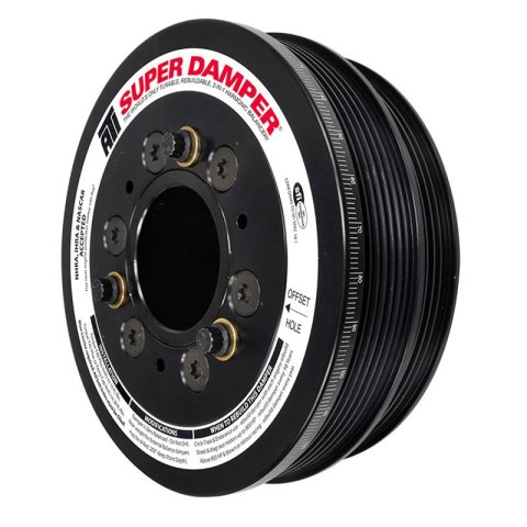 ATI Damper - 6.78in - Alum - 6/4 Grv - 10 Percent UD - LS1/LS2 - F & V Body - 10 Per UD A/C - 3 Ring