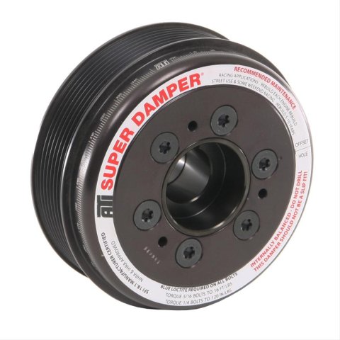 ATI Damper - 5.50in - Alum - 8 Grv - Ecotec - 12 Percent UD - 800HP or Less - 1Pc - 3 Ring