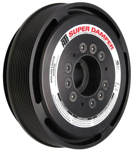 ATI Damper - 7.48in - Alum - 6 Grv - LS1/2/3/6/L76 97-13 - Y Body & SS & G8 - 28T 8mm HTD - 3 Ring