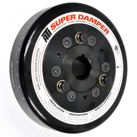 ATI Damper - 7.074in - Steel - Chevy SB / 90 Deg V6 - Pont 4 Cyl - 3 Ring