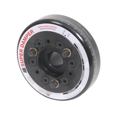 ATI Damper - 6.325in - Steel - Chevy SB / 90 Deg V6 - C-Bore Front - 3 Ring - 1Pc