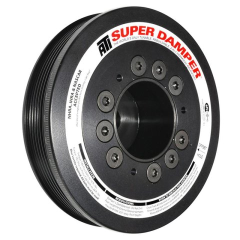 ATI Damper - 6.570in - Steel - 6 Grv - Audi - High HP - Race Version