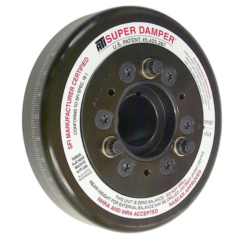 ATI Damper - 7.074in - Steel - Chrysler A V8 - 318-360- OEM Frt - 3 Ring
