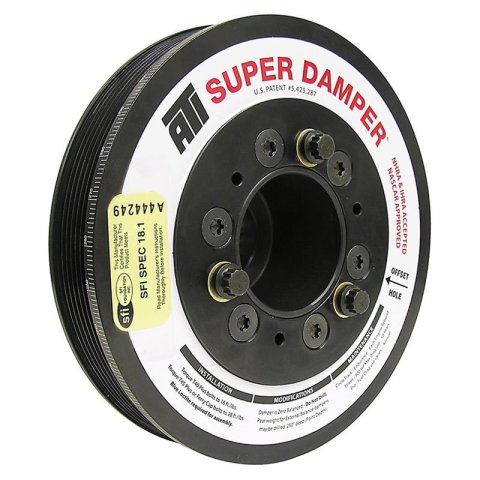 ATI Damper - 6.78in - Alum - 6 Grv - Dodge - 05-08 - 2 Percent UD - Non VVT - 5.7L Hemi Car - 3 Ring
