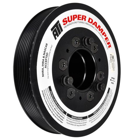 ATI Damper - 7.48in - Alum - 8 Grv - Dodge - 2009+ - 5.7L / 6.4L Hemi Truck - 3 Ring