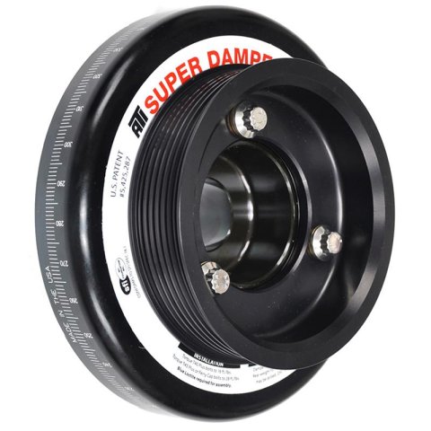 ATI Damper - 7.074in - Alum - 7 Grv - Nissan V6 VQ35Hr VQ37VHR - 15 Percent Underdrive