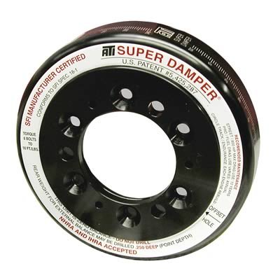 ATI Shell Assy - 7.074 - Alum - LW - Chvy Frt - 3 Ring